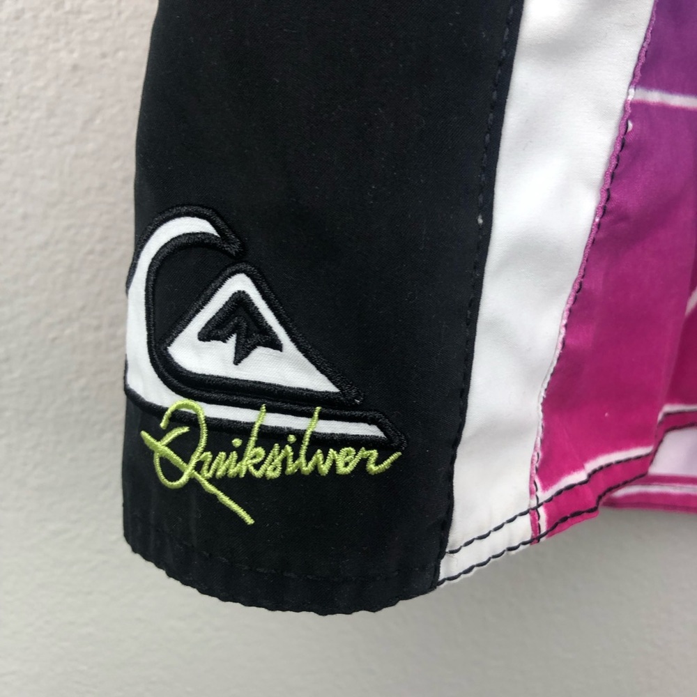 Quiksilver Spellout Grid Board Shorts Men's 38 - Picture 3 of 11